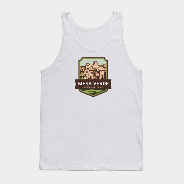 National Park Mesa Verde Tank Top by Perspektiva